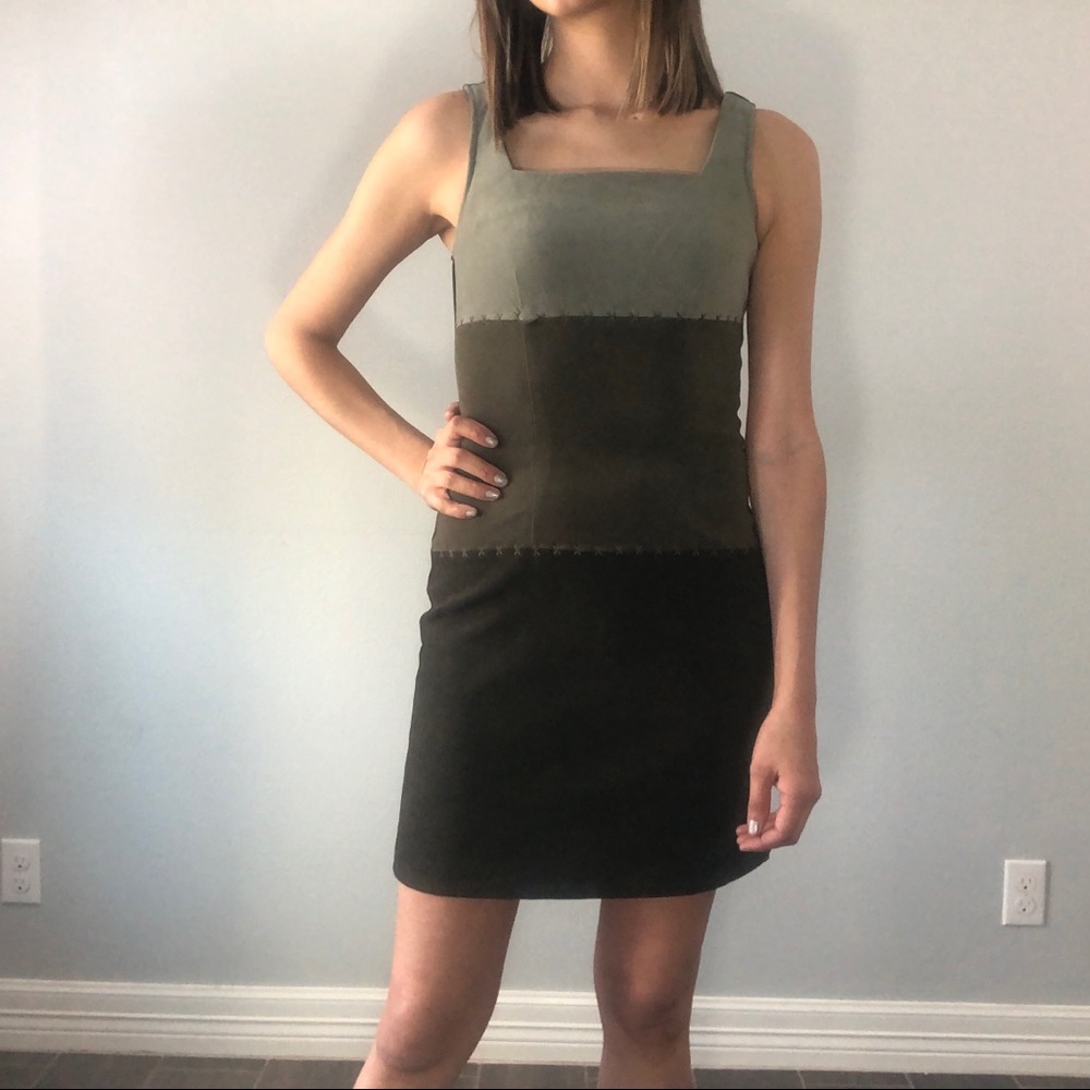 90’s color block dress
